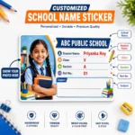 Customize Student Name Sticker - Image 2