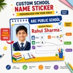 Customize Student Name Sticker - Image 5